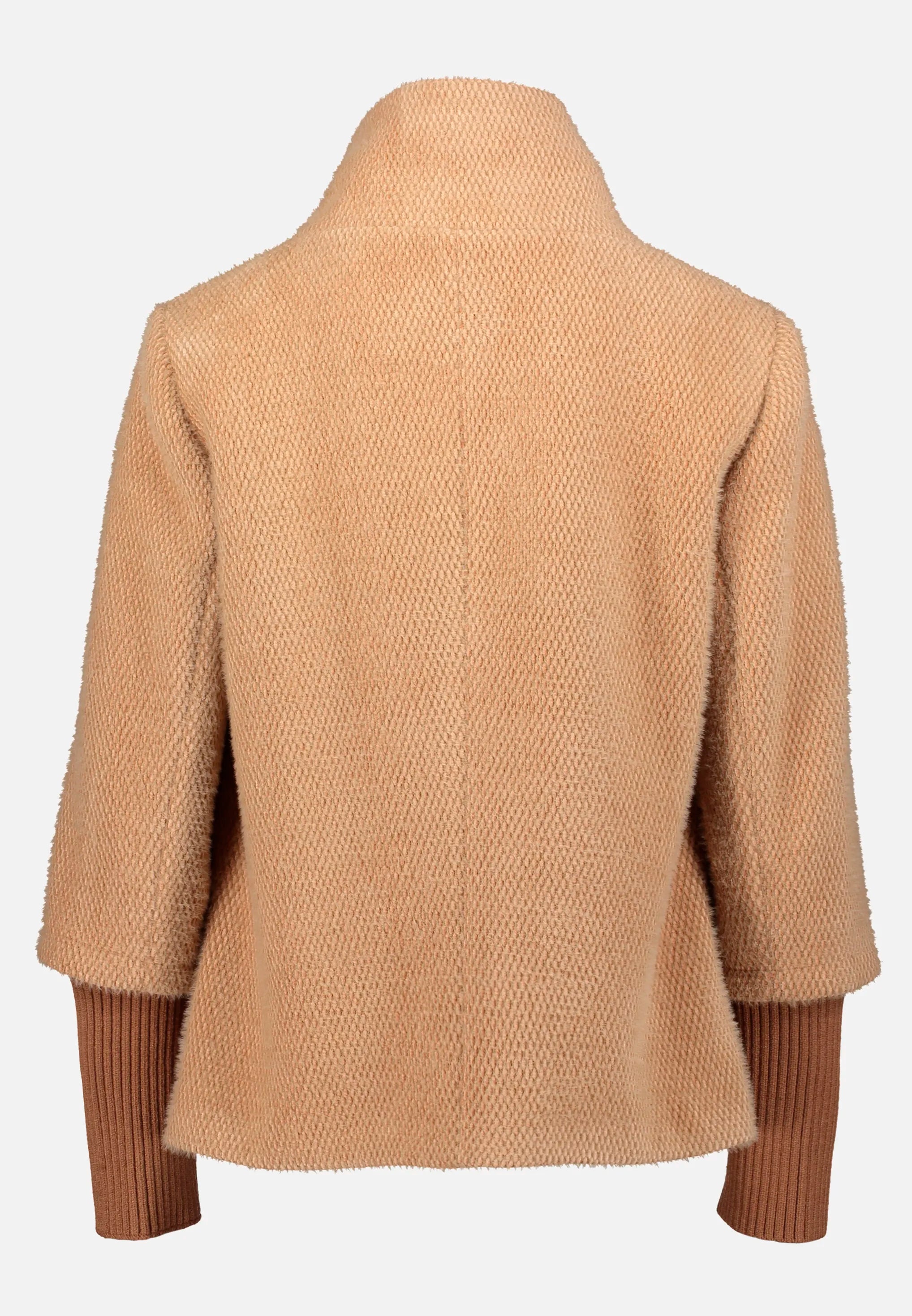 Betty Barclay_Golden Camel_Cozy Jacket with Ribbed Cuffs_4474-3267_7030_05
