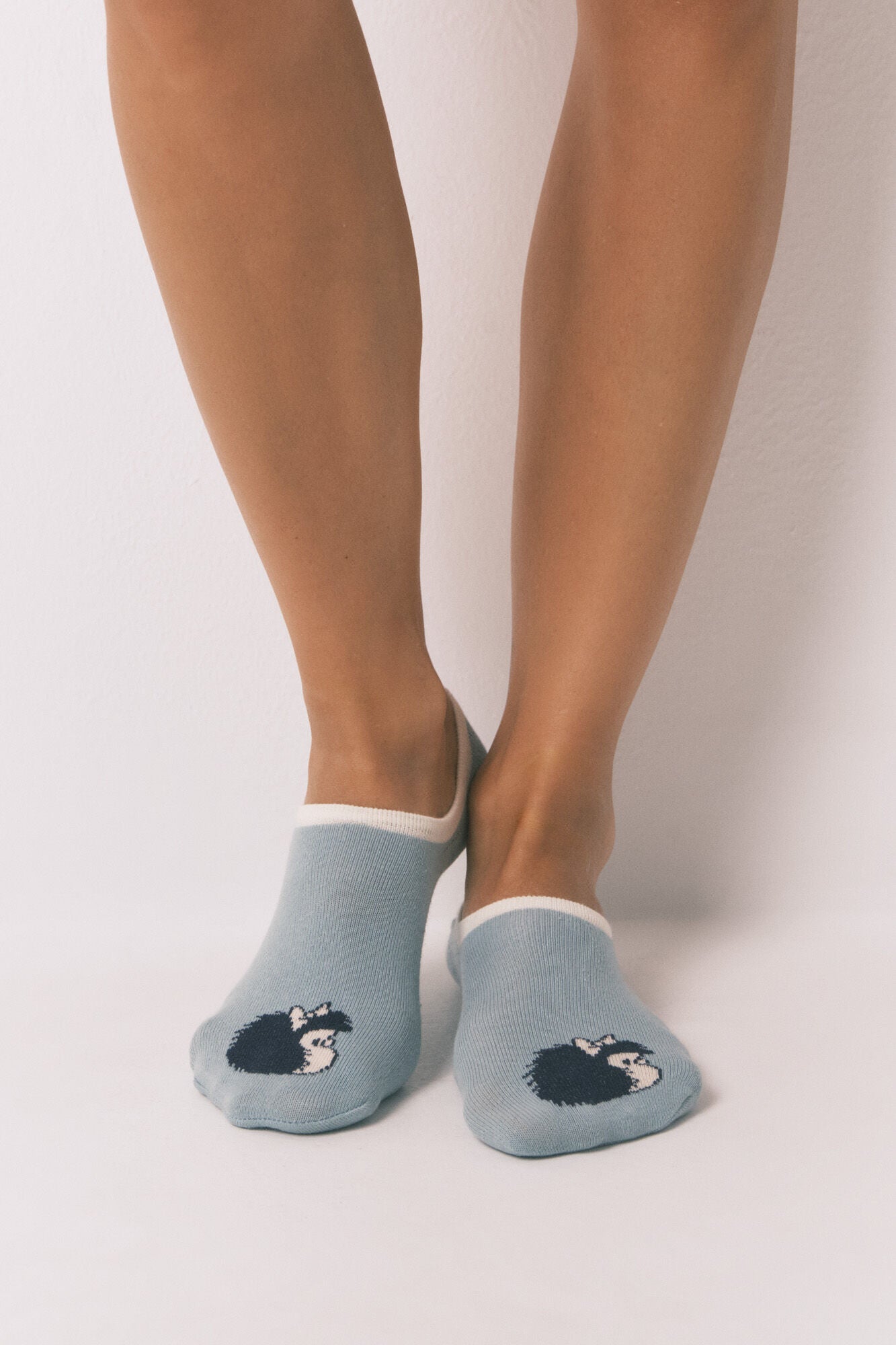 Women Secret_Multicoloured_Pack 3 Slip on Socks Mafalda_4482707_98_01