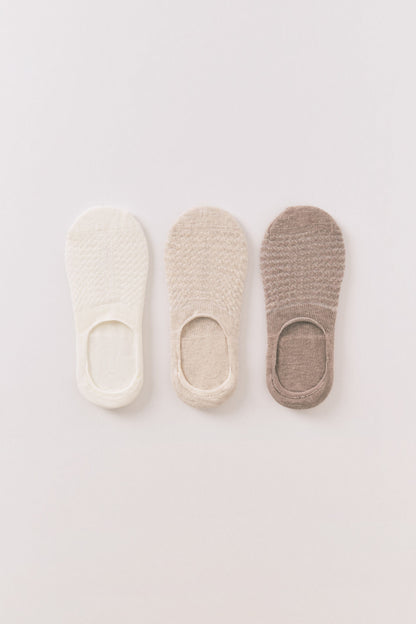 Women Secret_Multicoloured_Pack of 3 Socks Slip on Socks_4482717_98_01