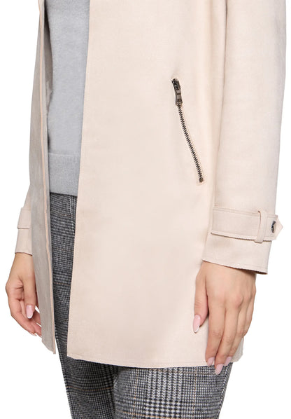Betty Barclay Soft Nature Women Long Jacket with Lapel Collar SKU: 4484-3396_1098 Image 05