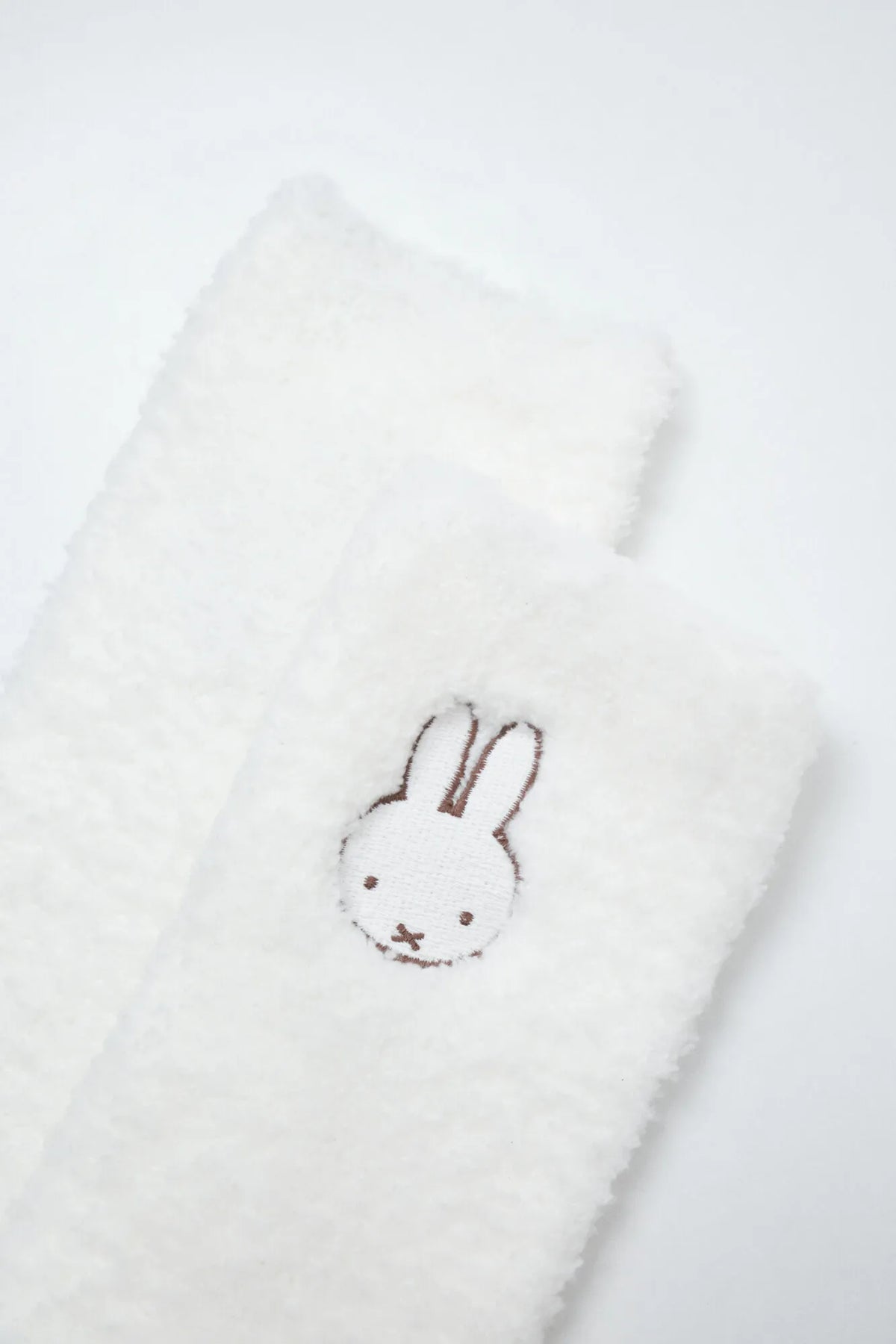 Women Secret Beige Women Beige Fluffy Long Socks SKU: 4484878_50 Image 02