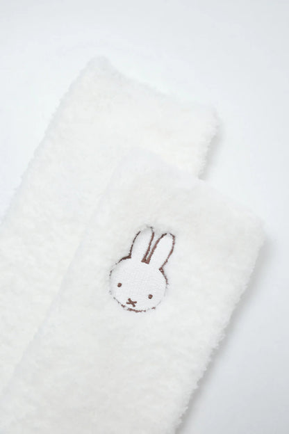 Women Secret Beige Women Beige Fluffy Long Socks SKU: 4484878_50 Image 02