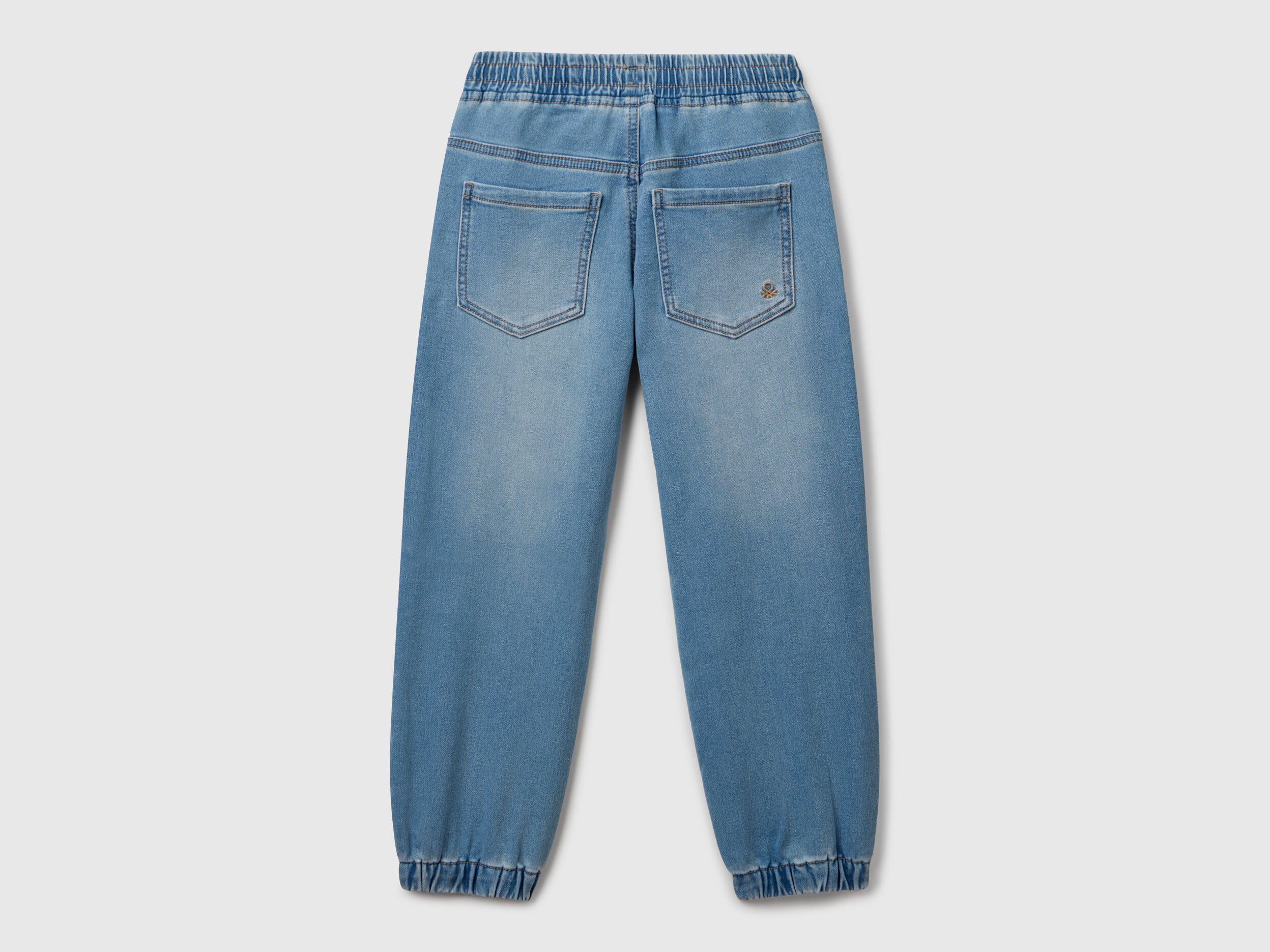 Benetton_Light Blue_Denim Joggers_44LGCF04J_902_02