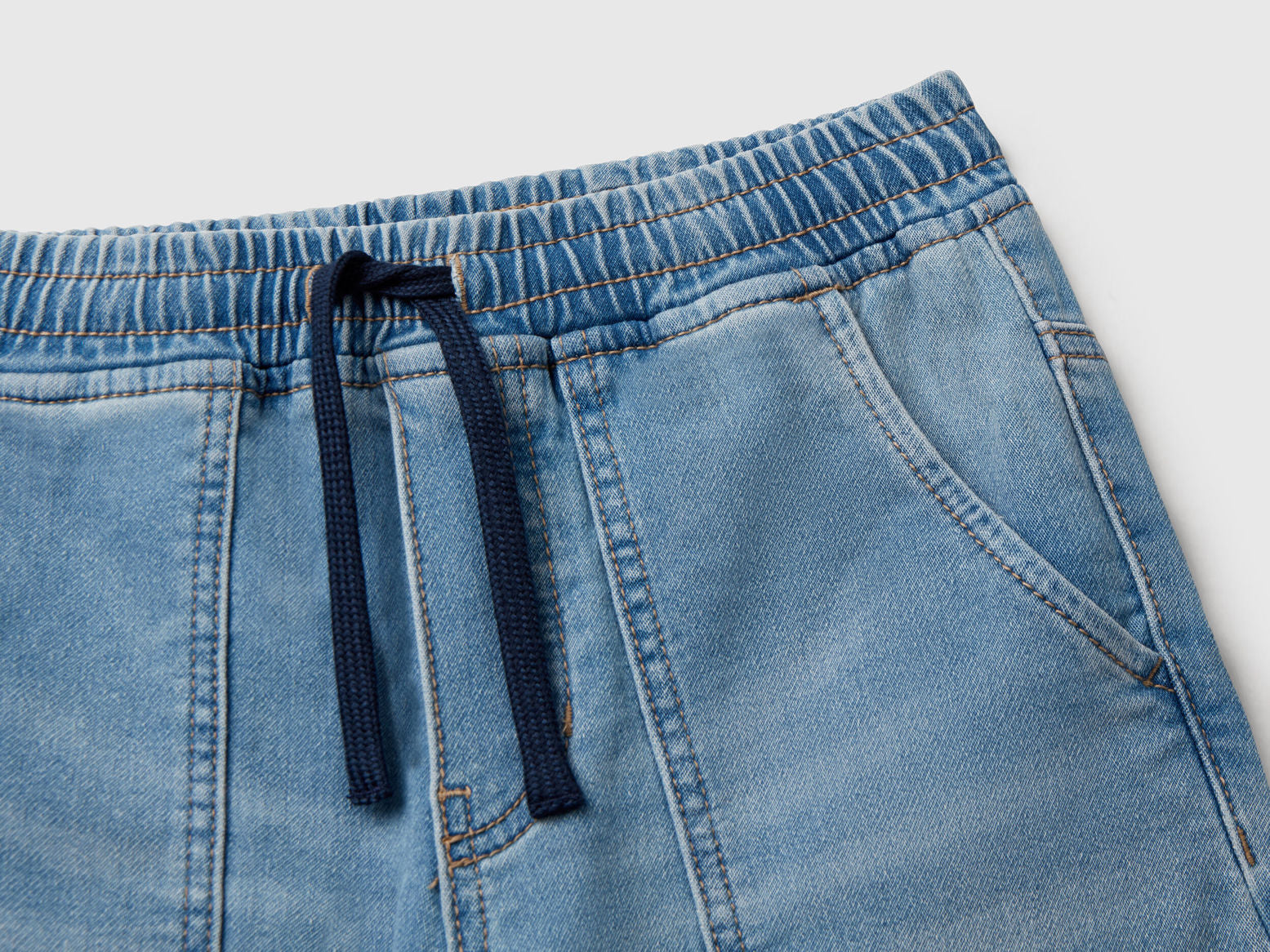 Benetton_Light Blue_Denim Joggers_44LGCF04J_902_03