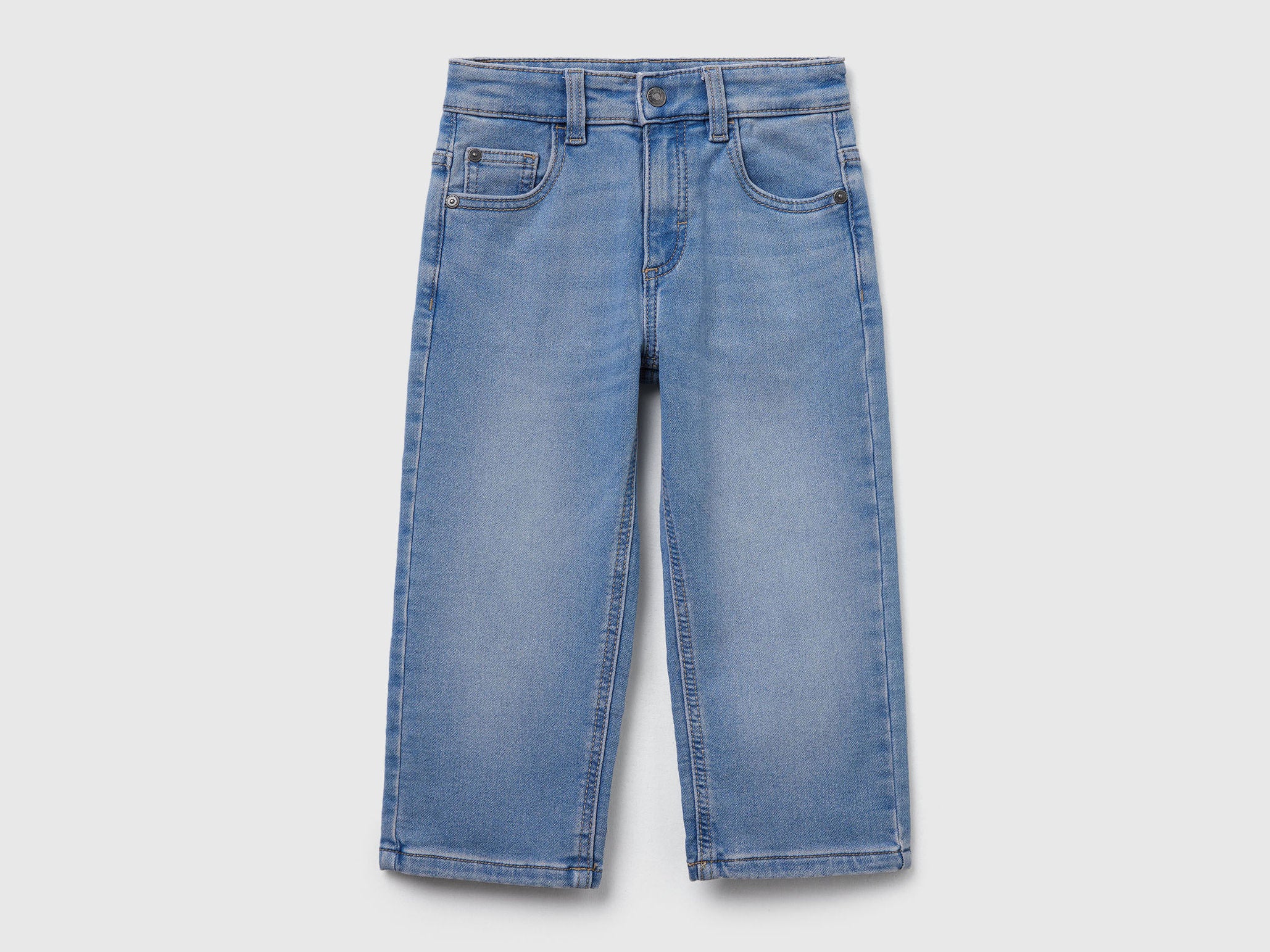 Benetton_Light Blue_Straight Leg Jeans_44LGGE02F_902_01