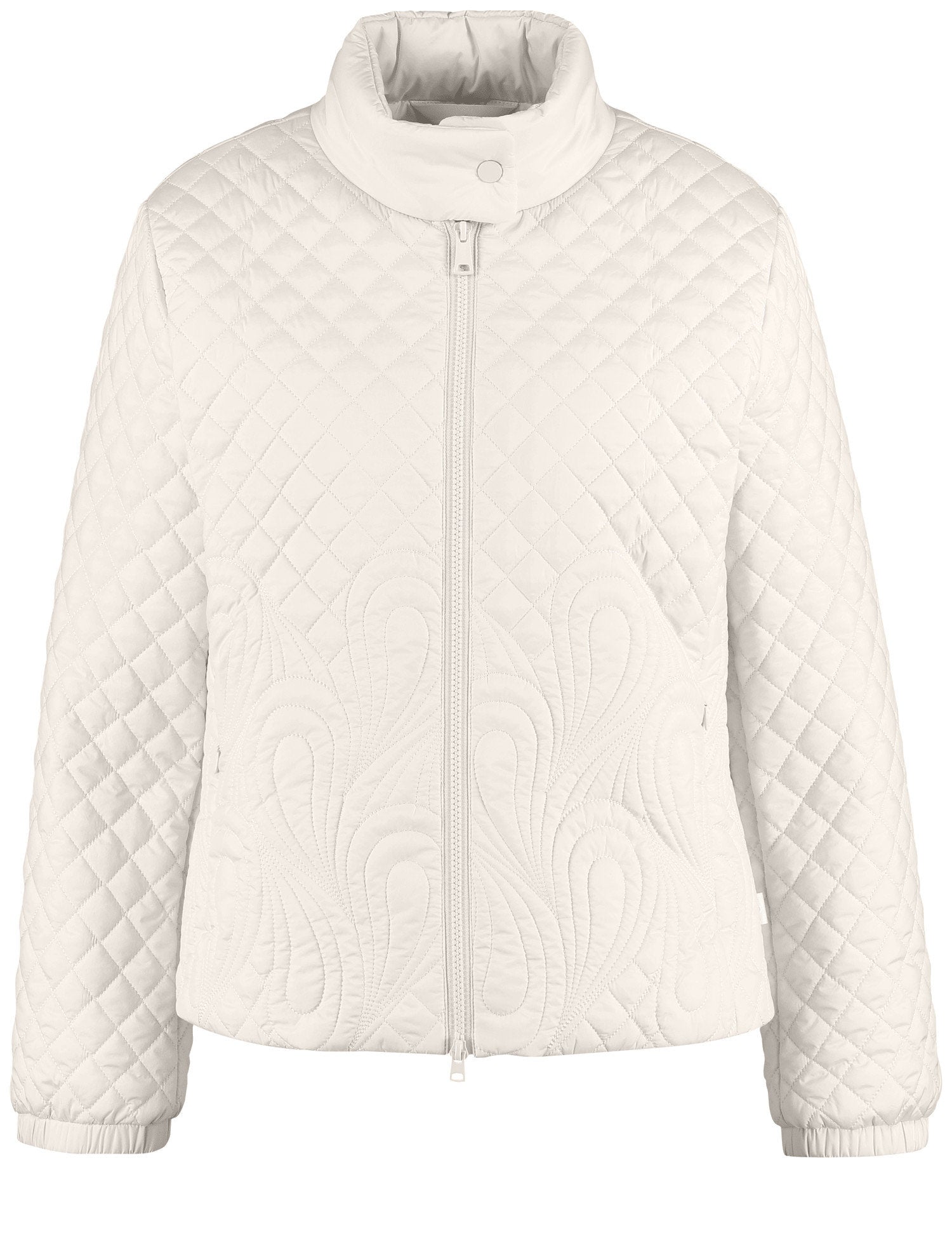 Quilted Puffer Jacket With High Collar_450211-31184_90523_02