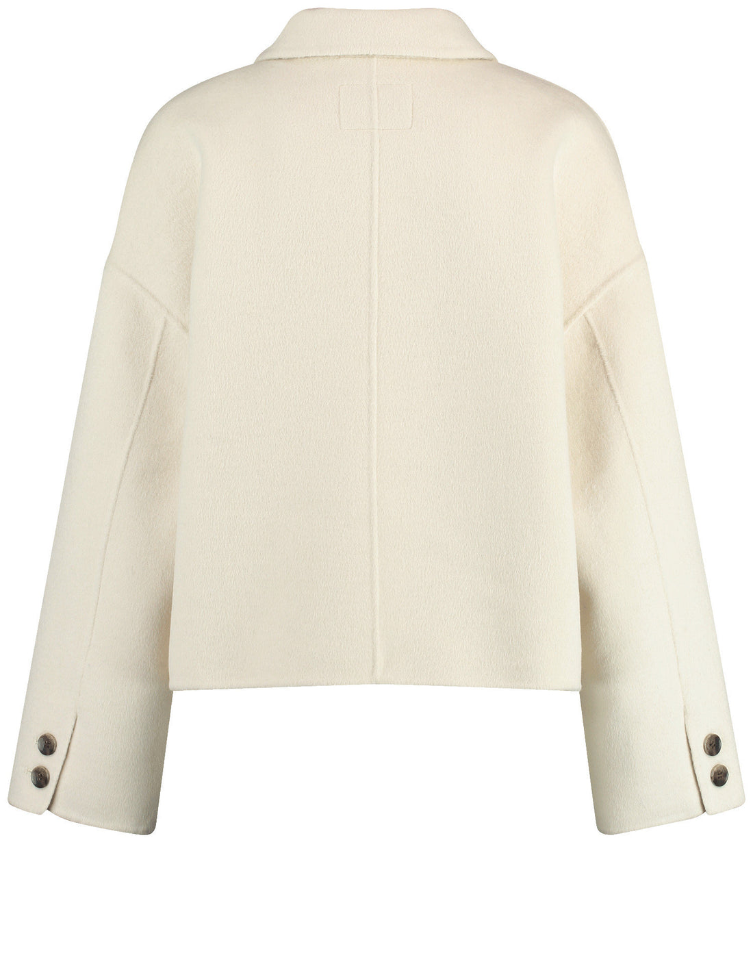 Short Beige Shirt Style Jacket_450258-31135_90523_02