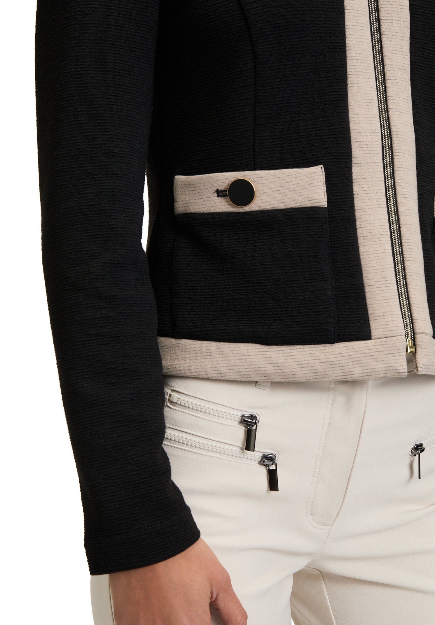 Slim Fit Blazer Style Jacket_4505-1043_9875_07