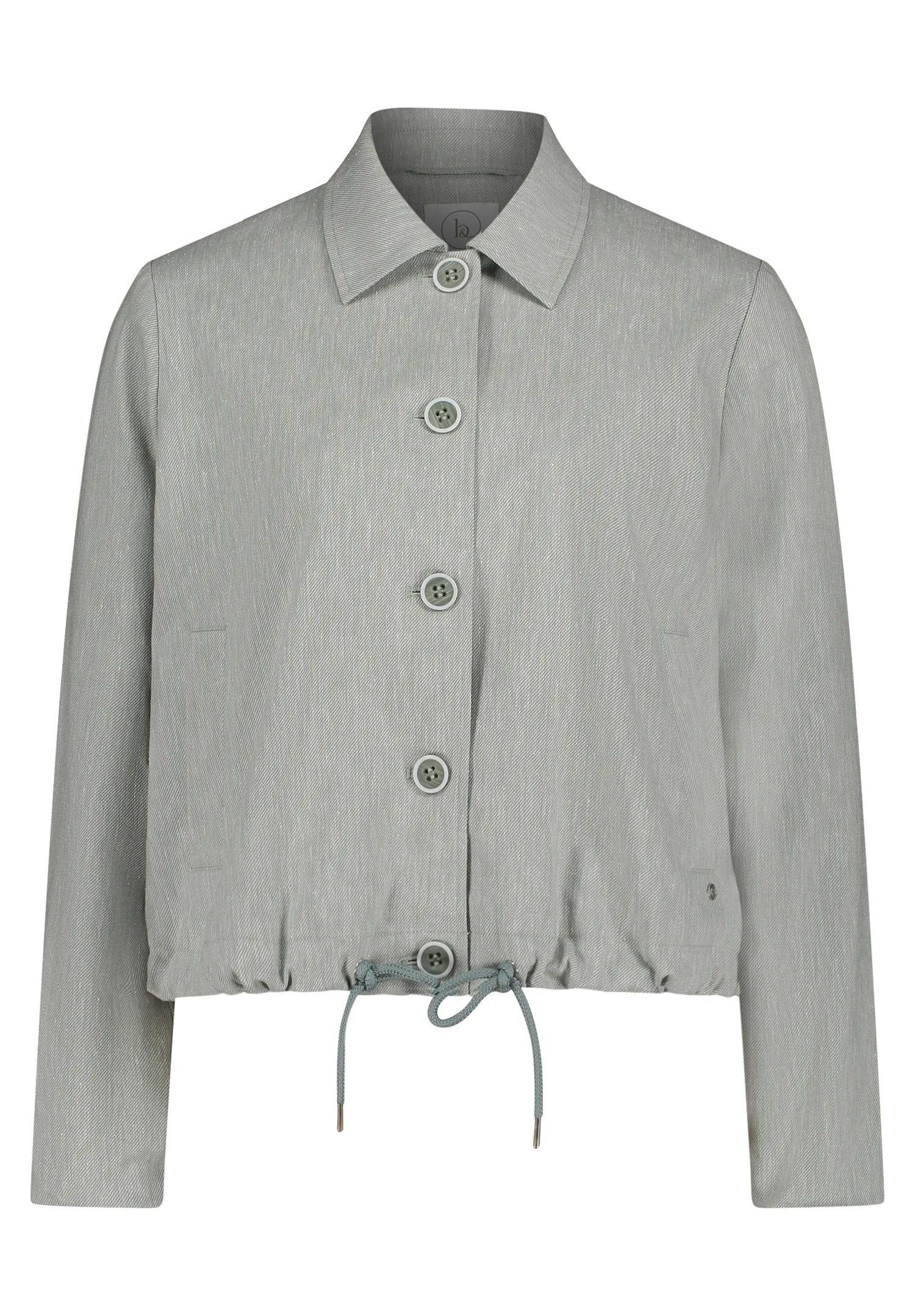 Betty Barclay Green/Cream Women Blazer Jacket Short 1/1 Sleeve SKU: 4507-3206_5811 Image 04