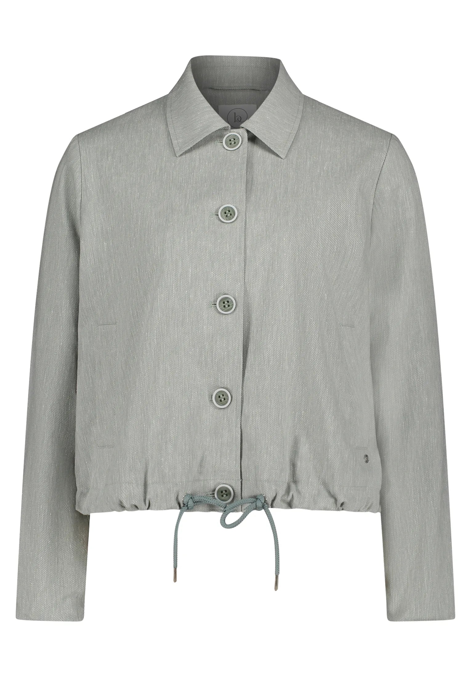 Betty Barclay Green/Cream Women Blazer Jacket Short 1/1 Sleeve SKU: 4507-3206_5811 Image 04