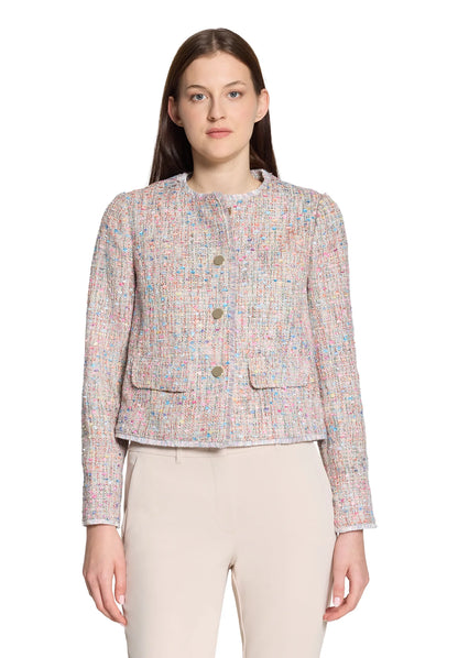 Betty Barclay Varicolored Women Blazer Short Single Breasted 1/1 Sleeve SKU: 4509-3252_1900 Image 01