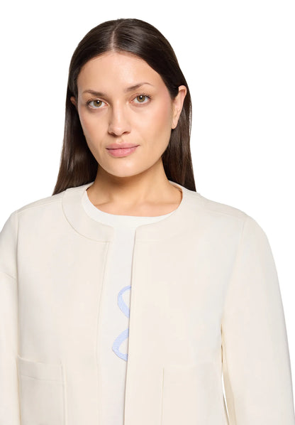Betty Barclay Arctic Wolf Women Blazer Jacket Short 3/4 Sleeve SKU: 4518-3411_1045 Image 06