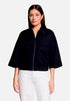 Betty Barclay Black Women Casual Jacket with Collar SKU: 4519-3339_9045 Image 01
