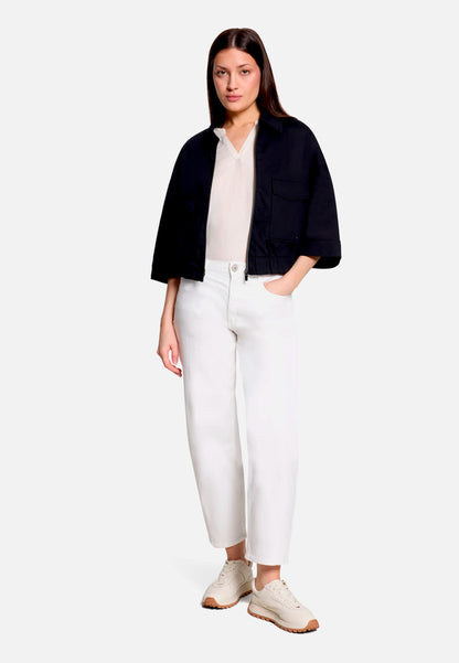 Betty Barclay Black Women Casual Jacket with Collar SKU: 4519-3339_9045 Image 02