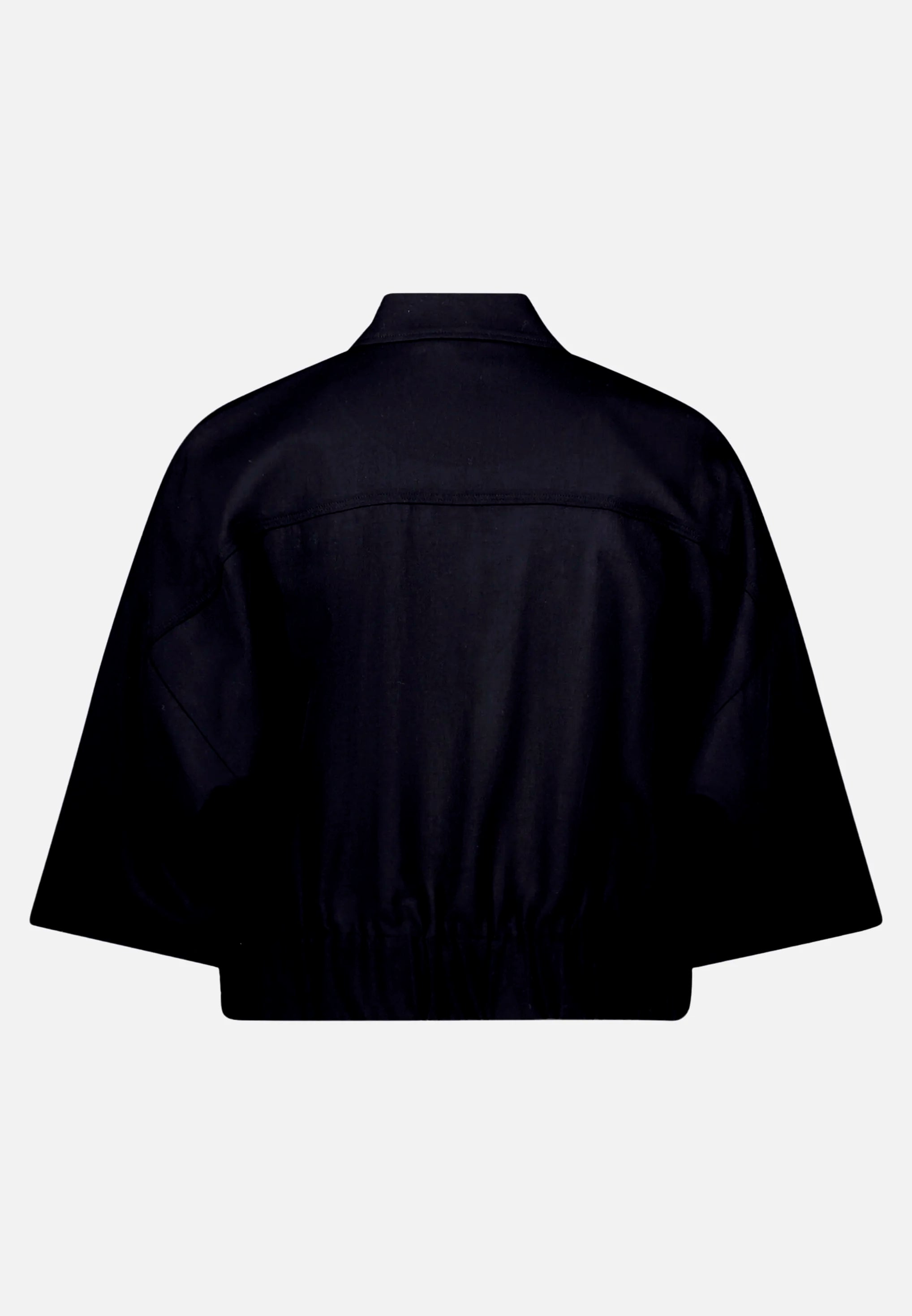 Betty Barclay Black Women Casual Jacket with Collar SKU: 4519-3339_9045 Image 05