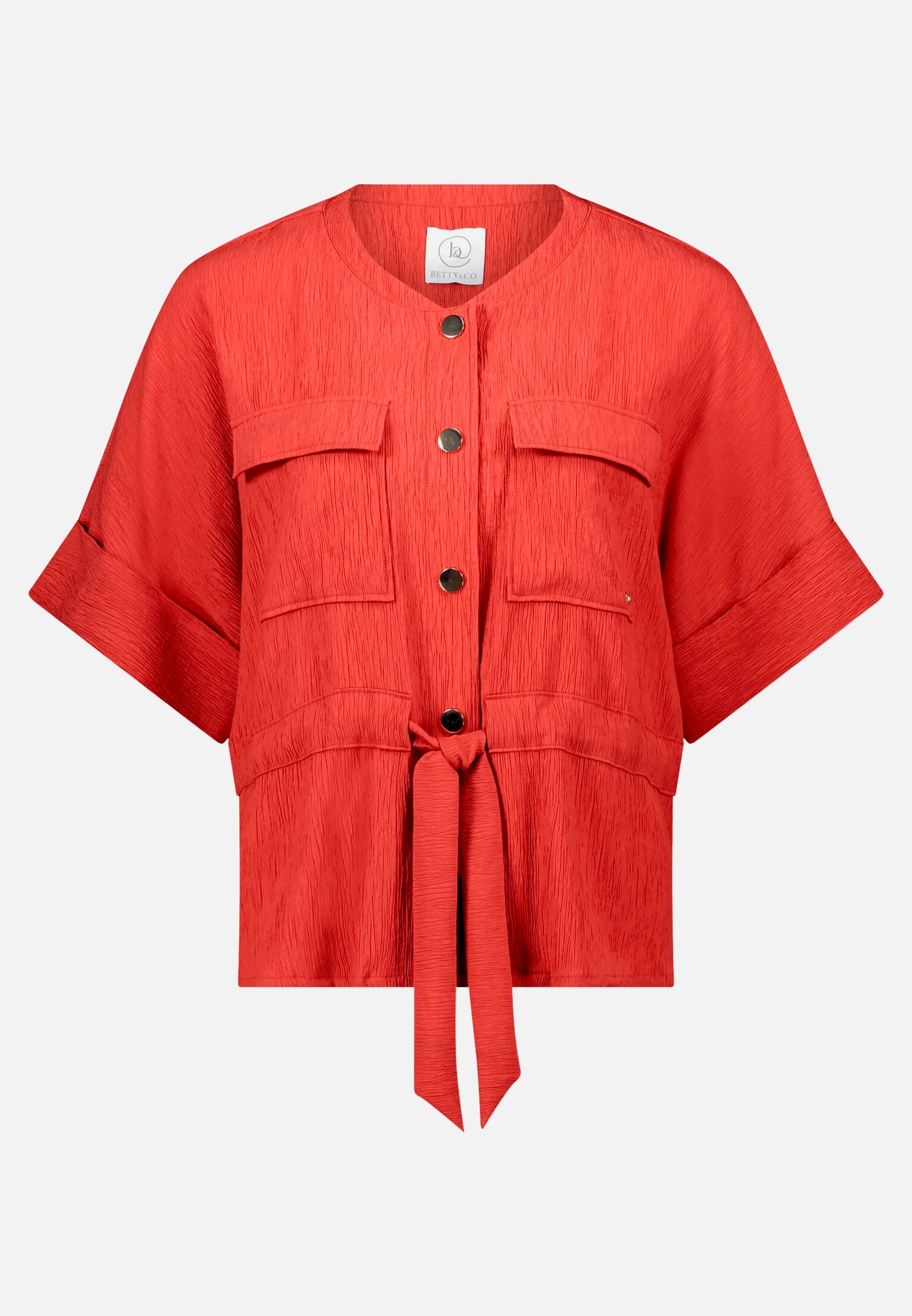 Betty Barclay Rust Red Women Casual Jacket with Pockets SKU: 4521-3338_4429 Image 04