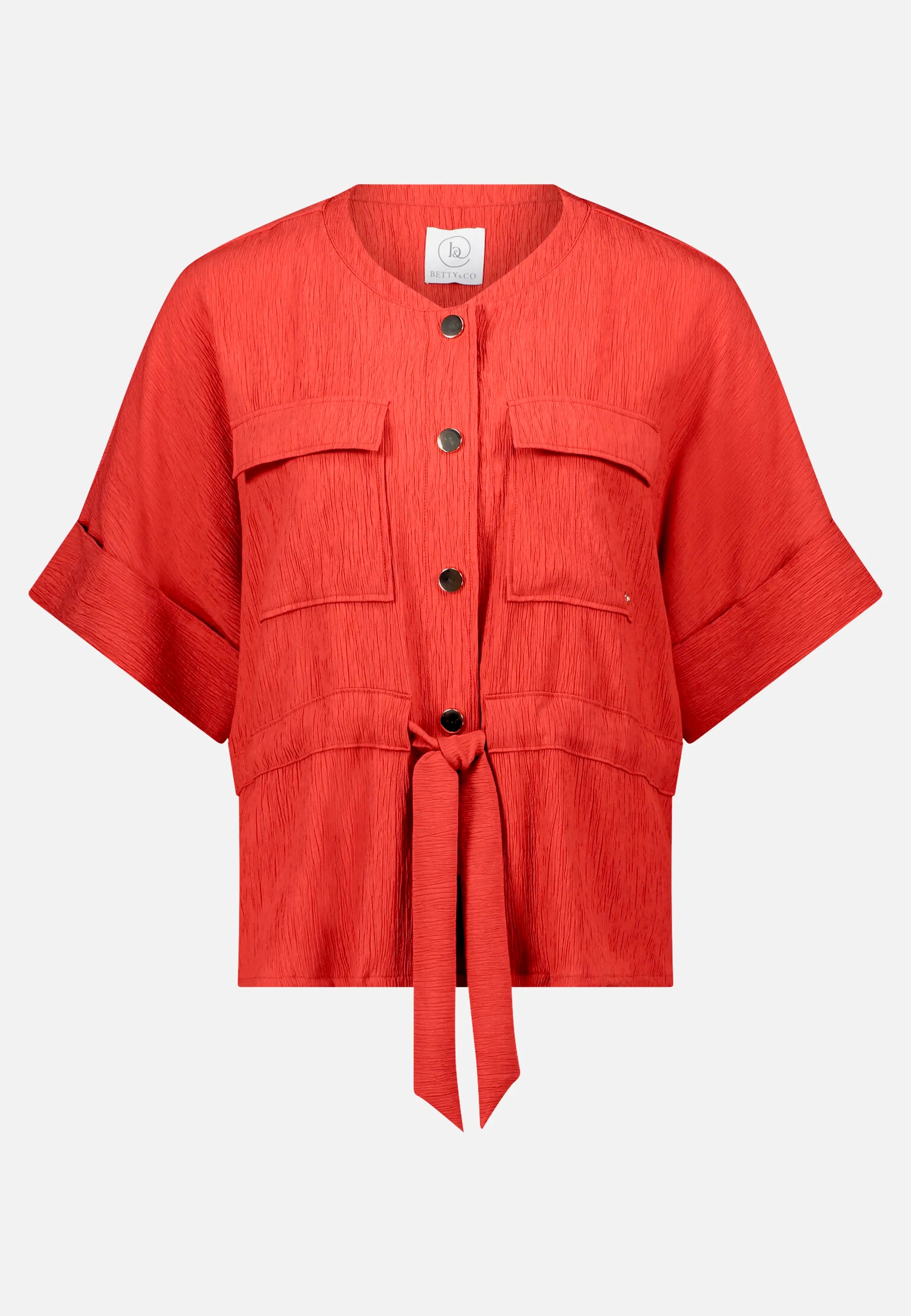 Betty Barclay Rust Red Women Casual Jacket with Pockets SKU: 4521-3338_4429 Image 04
