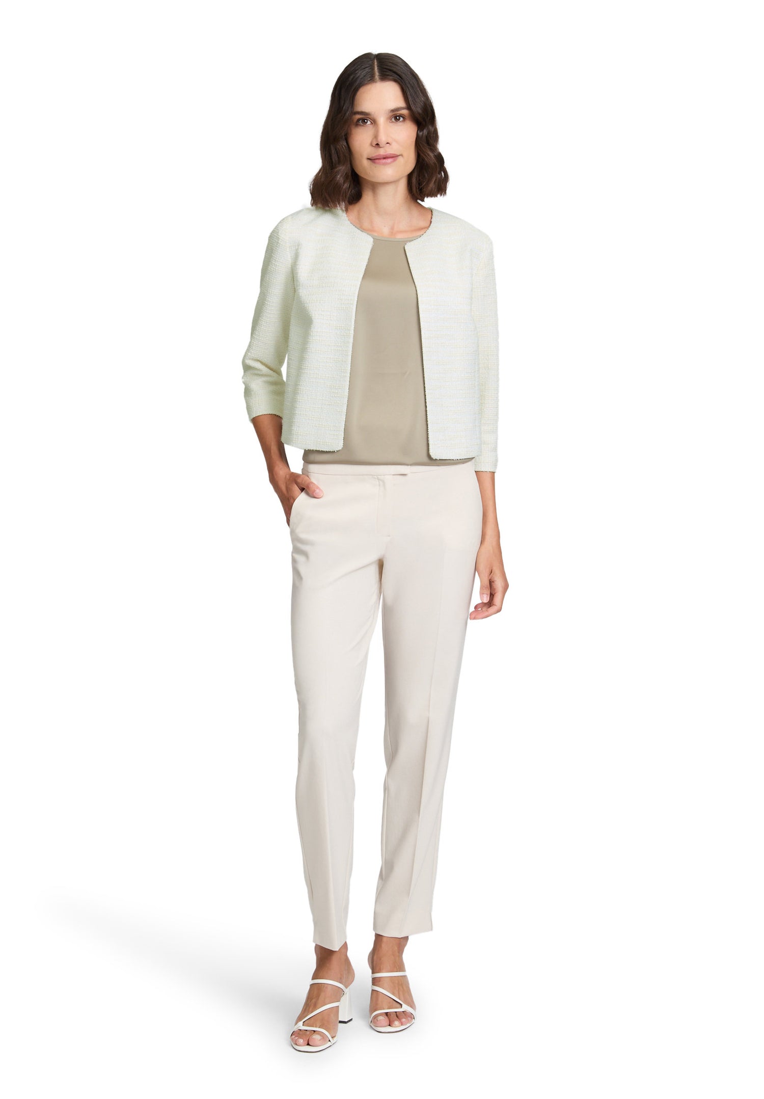 Betty Barclay_Blazer Jacket Short 3/4 Sleeve_4537-1249_1014_02