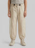 Benetton Beige Boys Parachute Cargo Pants SKU: 456SGF01R_152 Image 00
