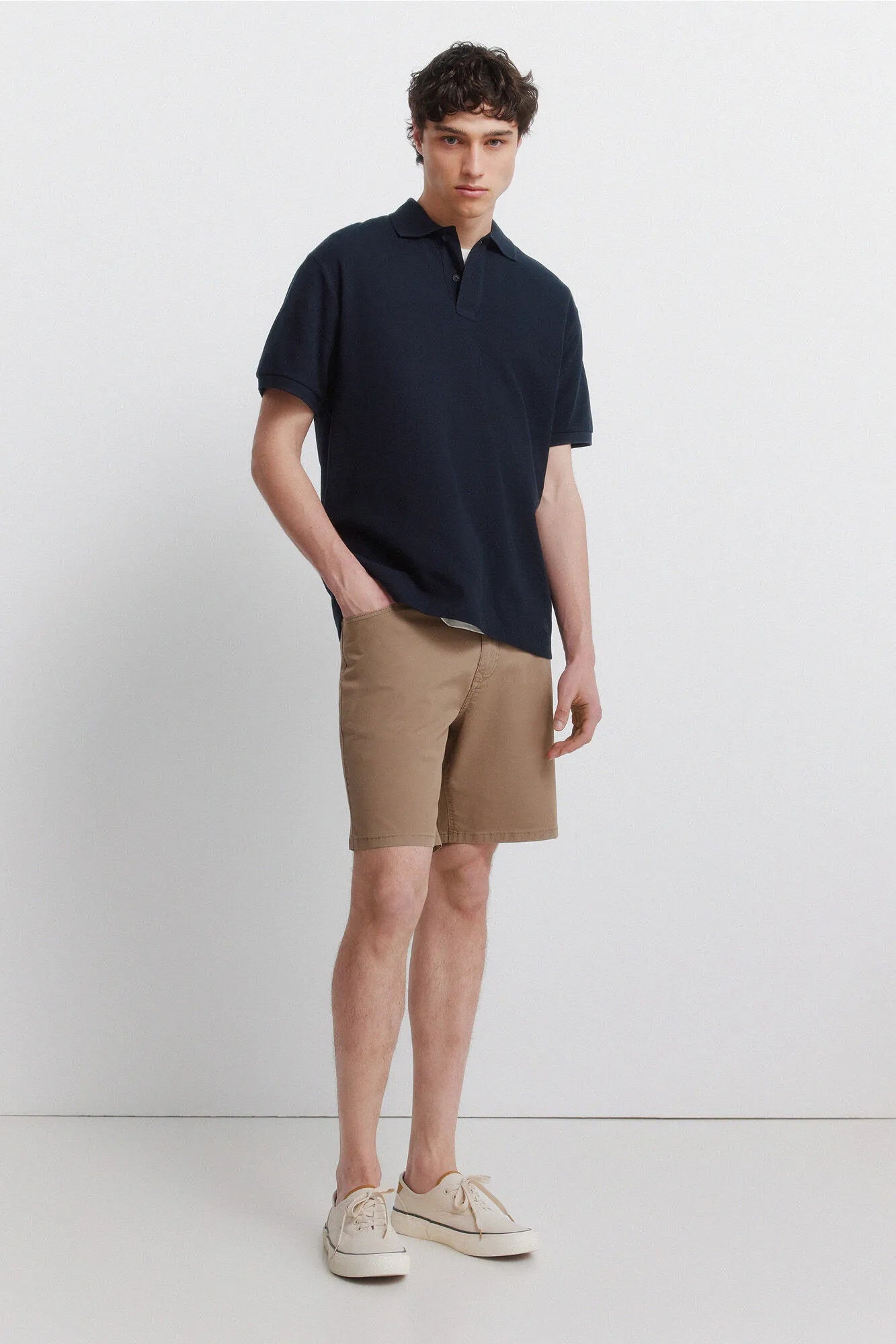 Springfield 0 Men Regular Fit Polo Shirt SKU: 4583289_11 Image 03