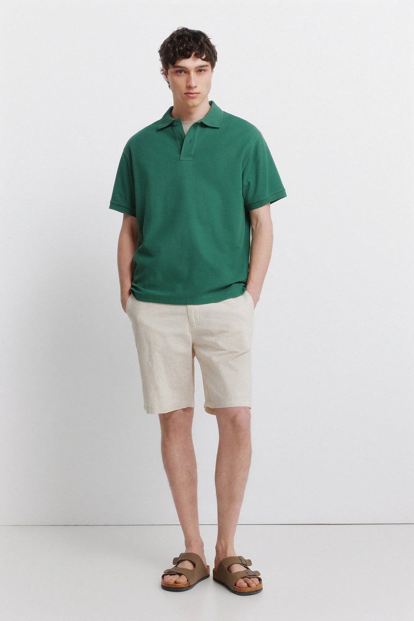 Springfield 0 Men Regular Fit Polo Shirt SKU: 4583289_24 Image 03