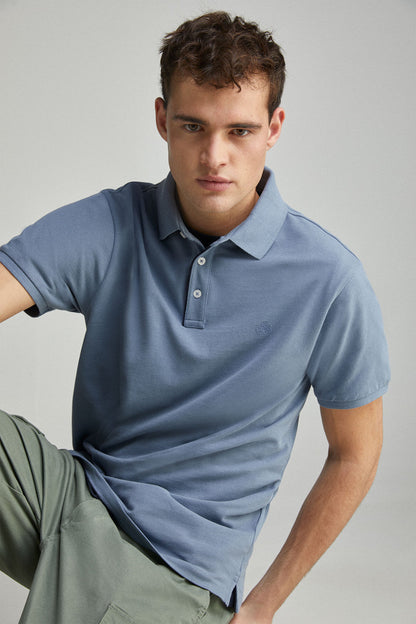 Springfield_Slim Fit Contrast PiquŽ Polo Placket_4589101_15_04