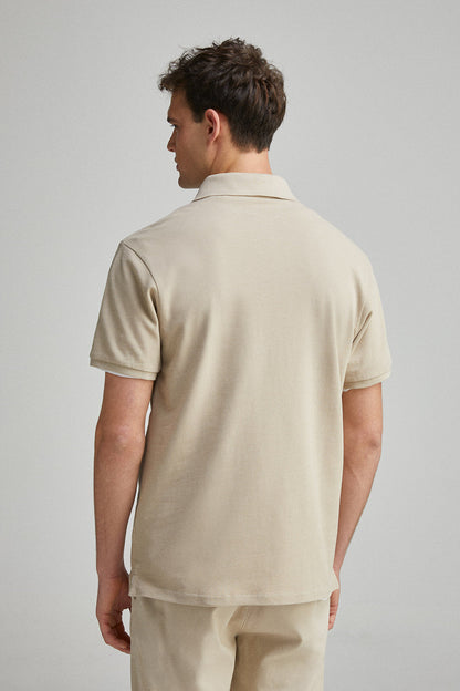 Springfield_Slim Fit Contrast PiquŽ Polo Placket_4589101_37_03