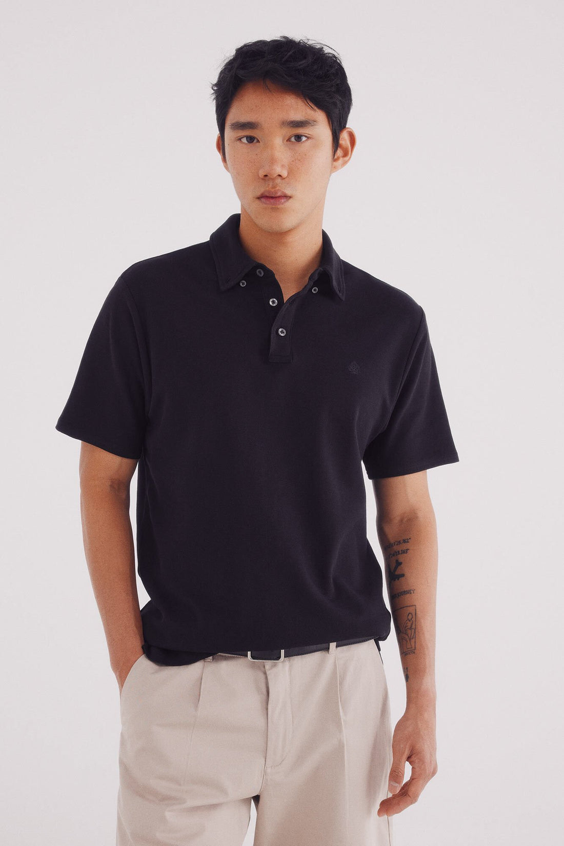 Springfield_Polo PiquŽ Look Slim Fit Dress_4589103_01_01