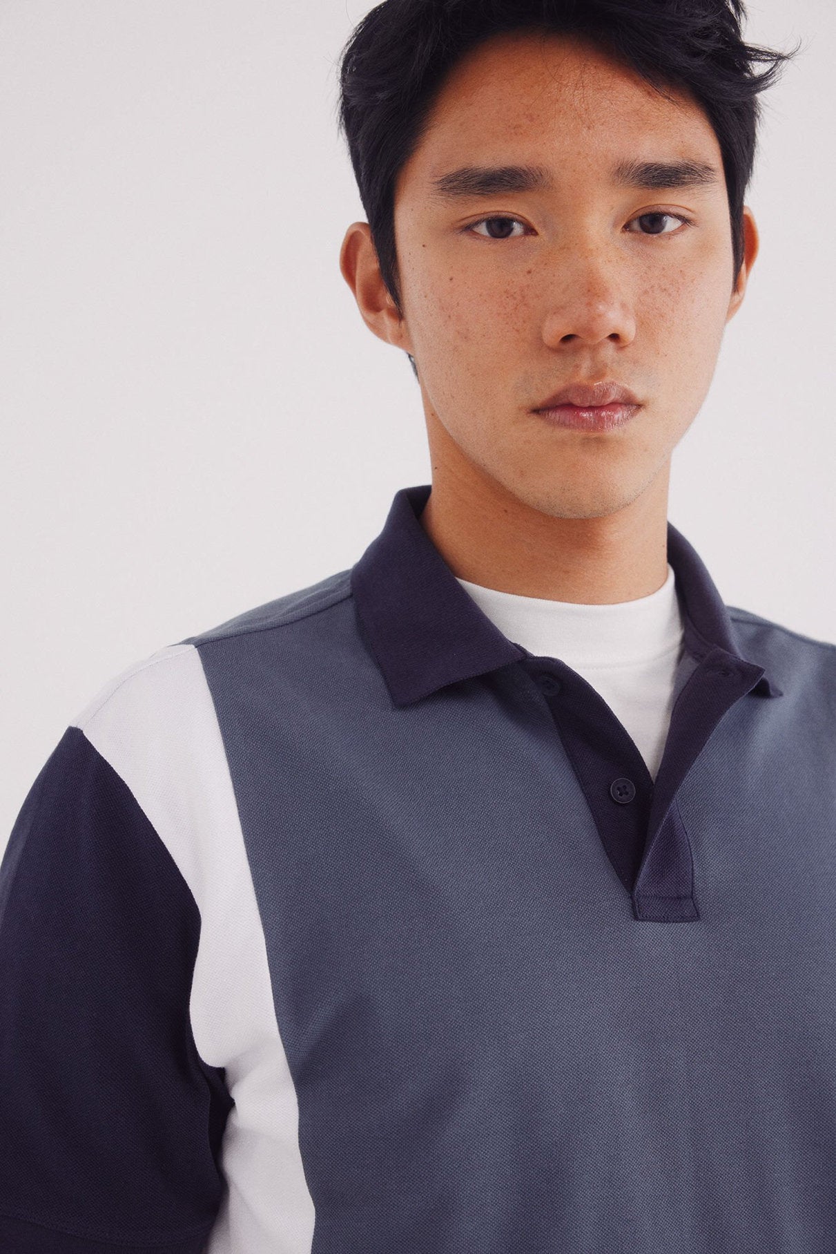 Springfield_Regular Fit Vertical Striped PiquŽ Polo_4589110_11_03