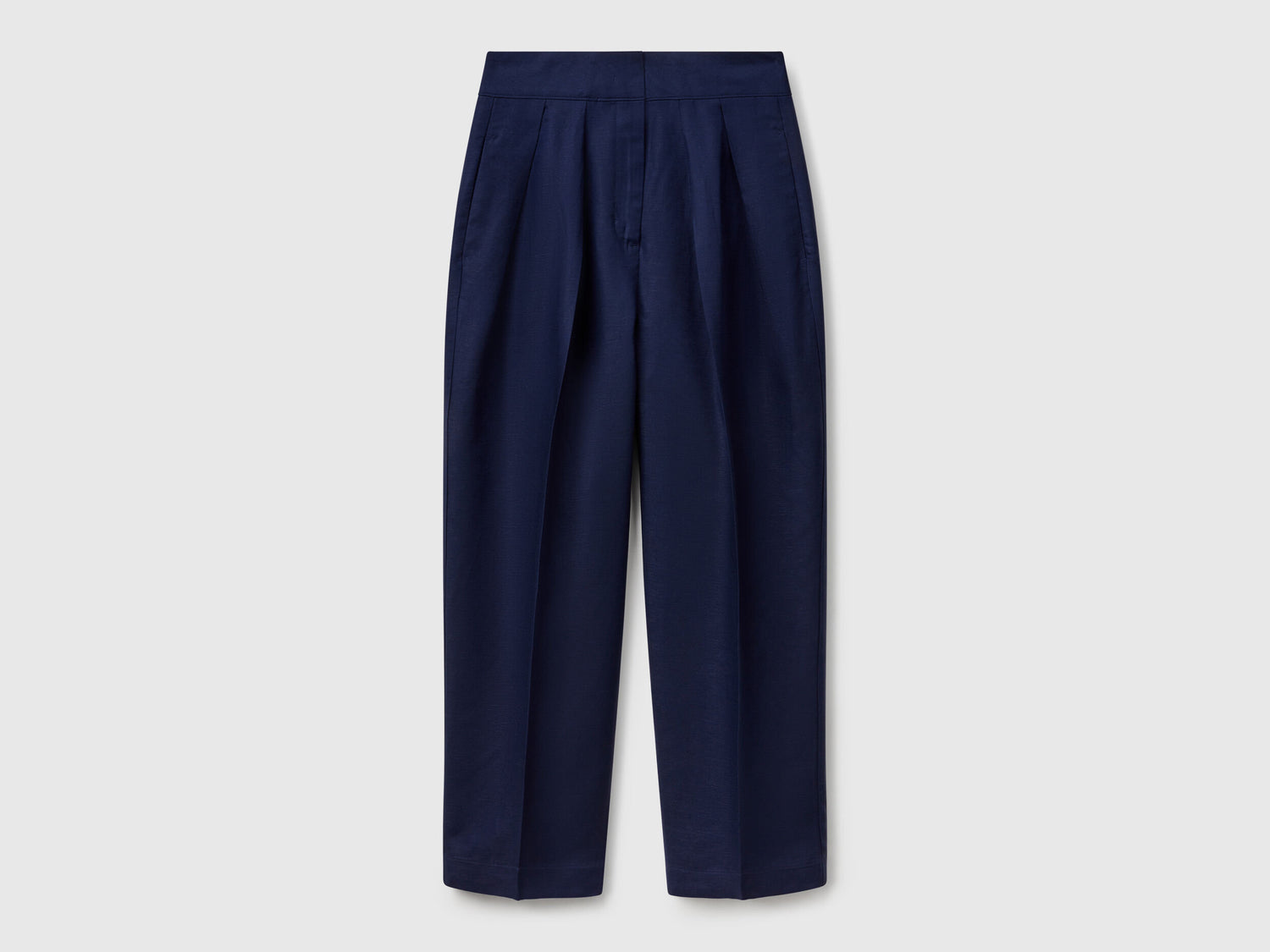 Benetton_Wide Trousers in Linen Blend_45BVDF09B_252_04
