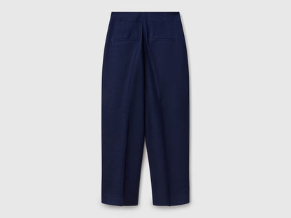Benetton_Wide Trousers in Linen Blend_45BVDF09B_252_05