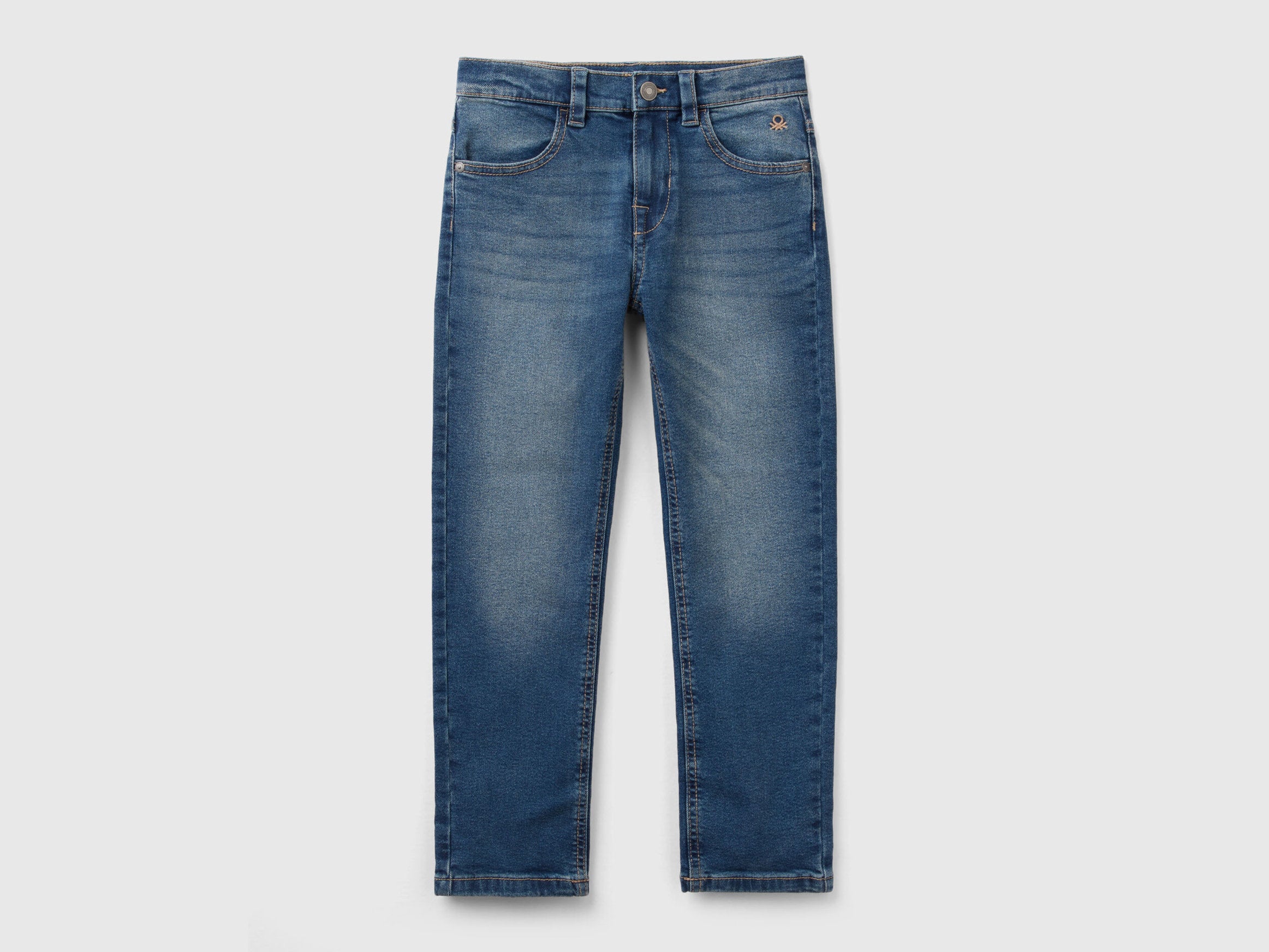 Benetton_ five-pocket jeans_45ONCE02Y_901_01