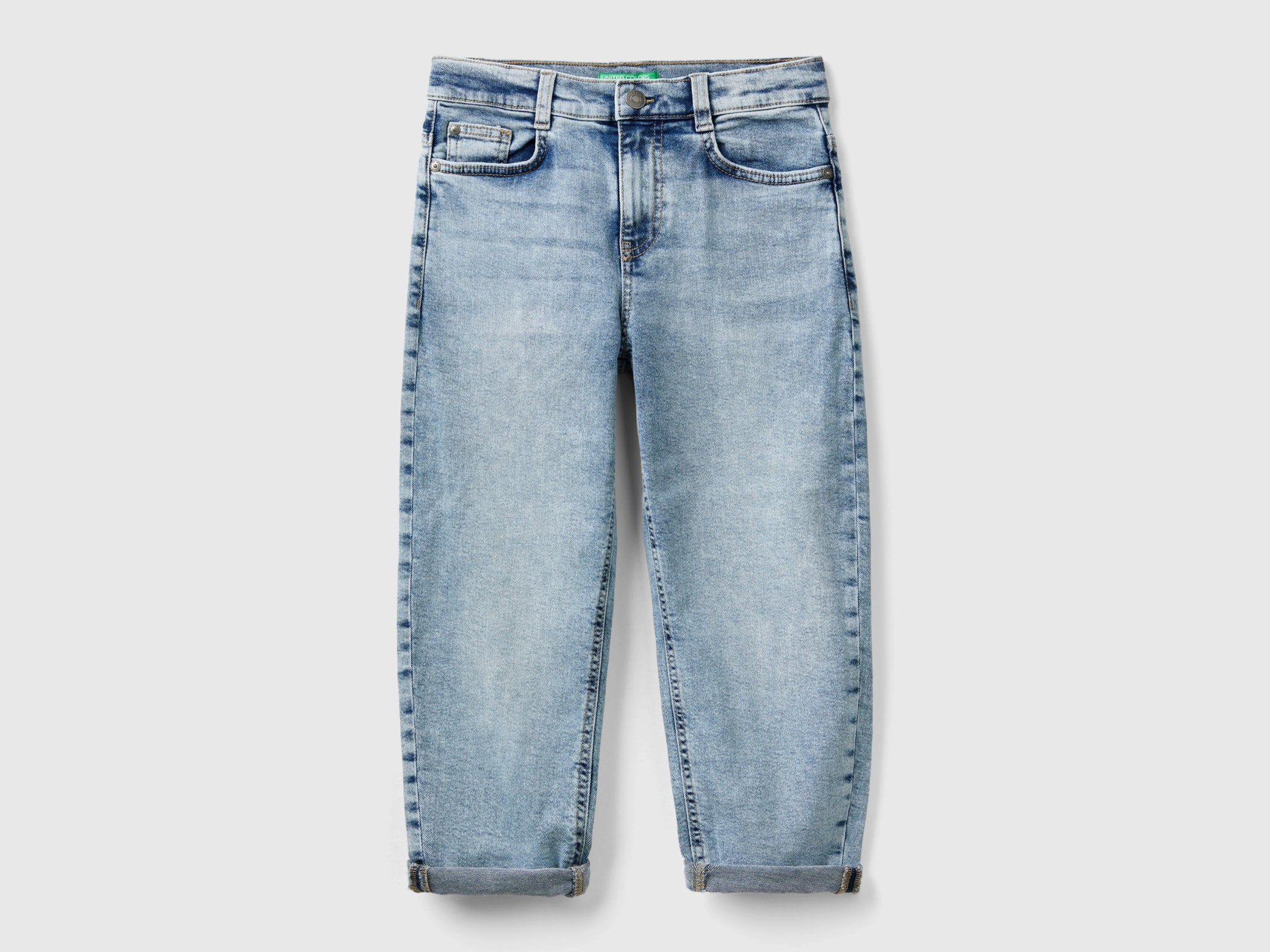 "Eco-Recycle" Loose Fit Jeans_45ONCE038_901_01