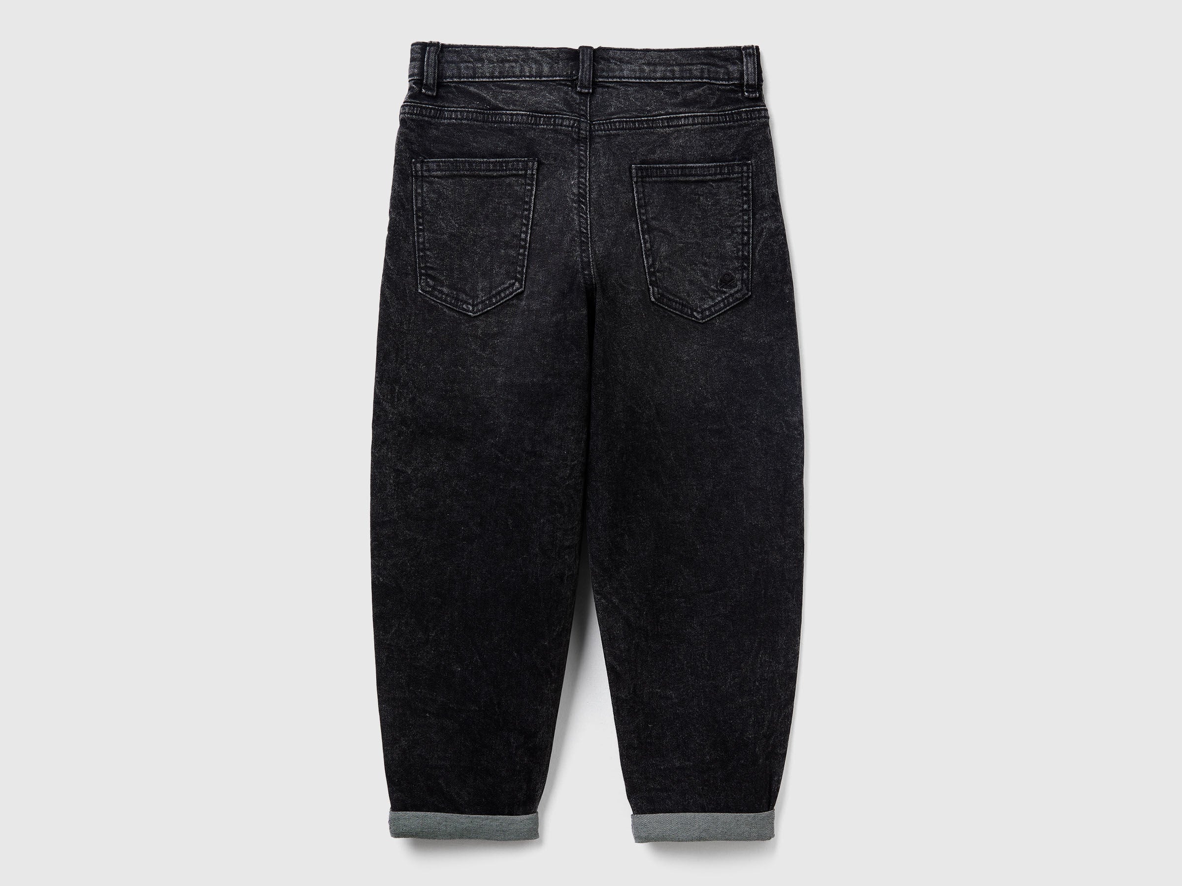 Benetton_Black_Balloon Fit Jeans_45ONCE046_800_02