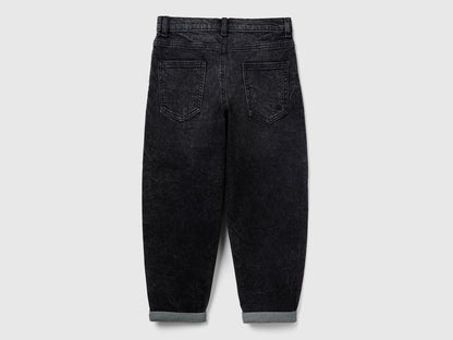 Benetton_Black_Balloon Fit Jeans_45ONCE046_800_02