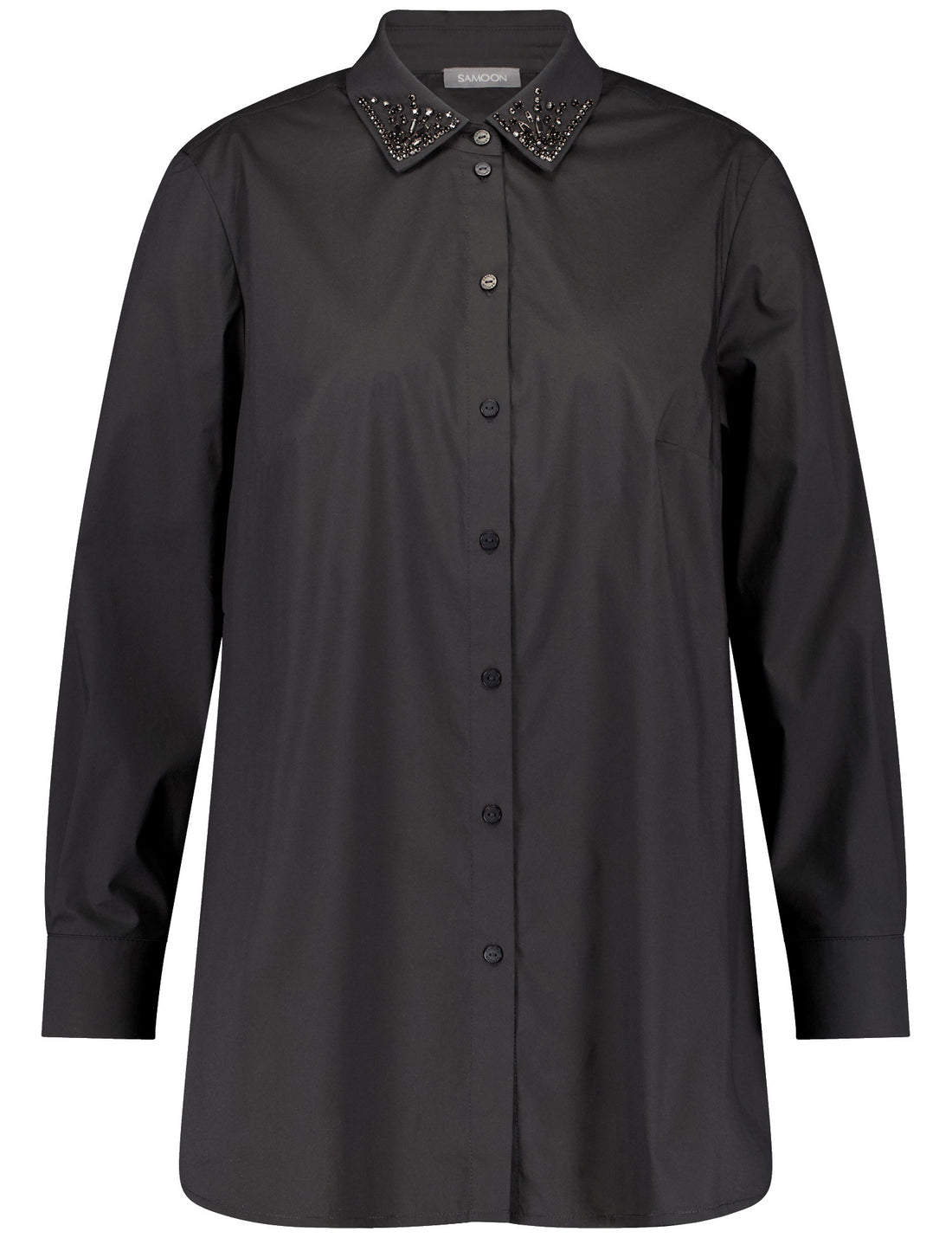 Samoon_Black_Blouse 1/1 Sleeve_460012-84016_1100_01