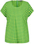 Blouse Top With A Check Pattern_460036-21061_5092_01