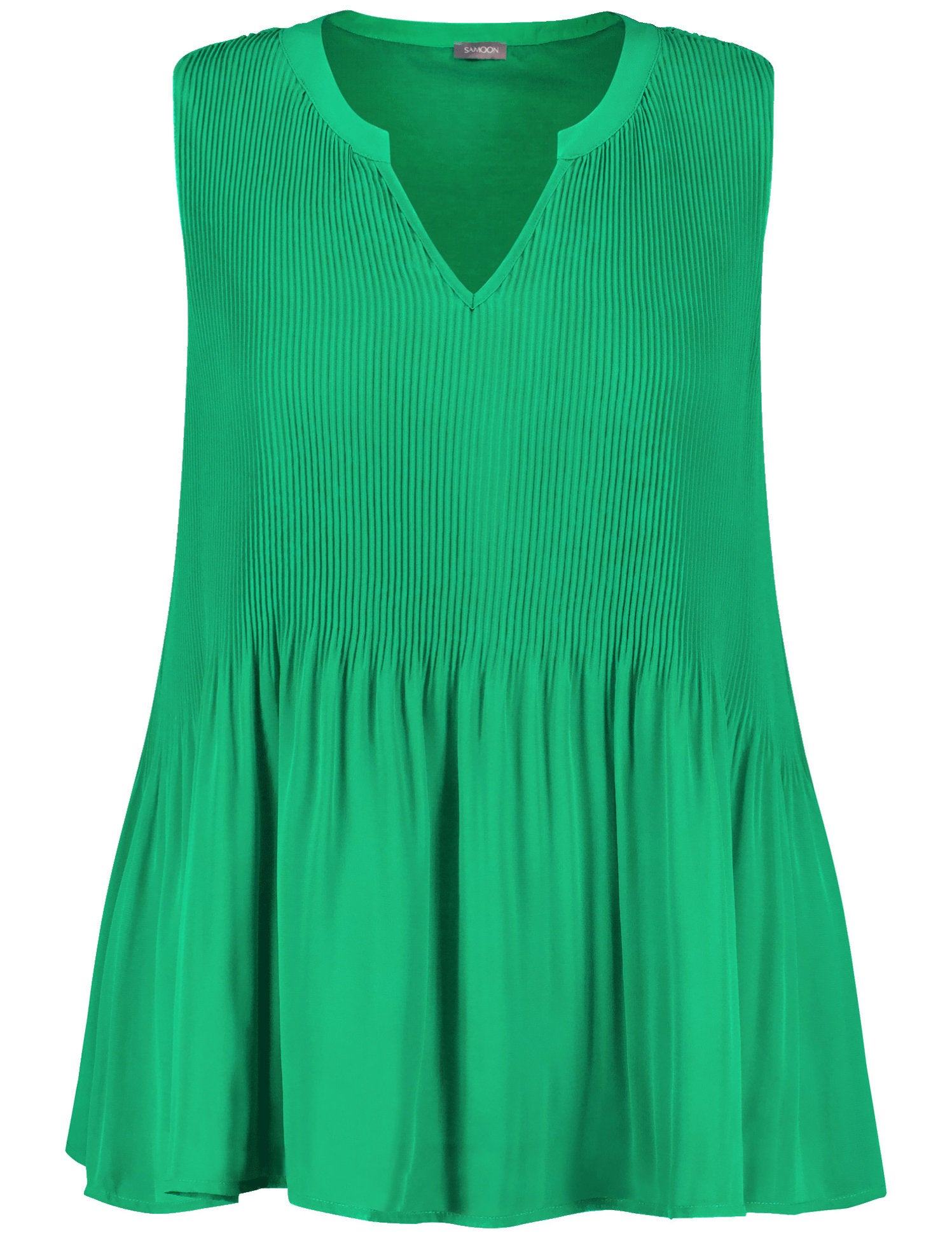 Sleeveless Pleated Blouse_460037-21062_5090_07