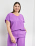 Blouse Top With A Subtle Shimmer_460040-21052_3470_03