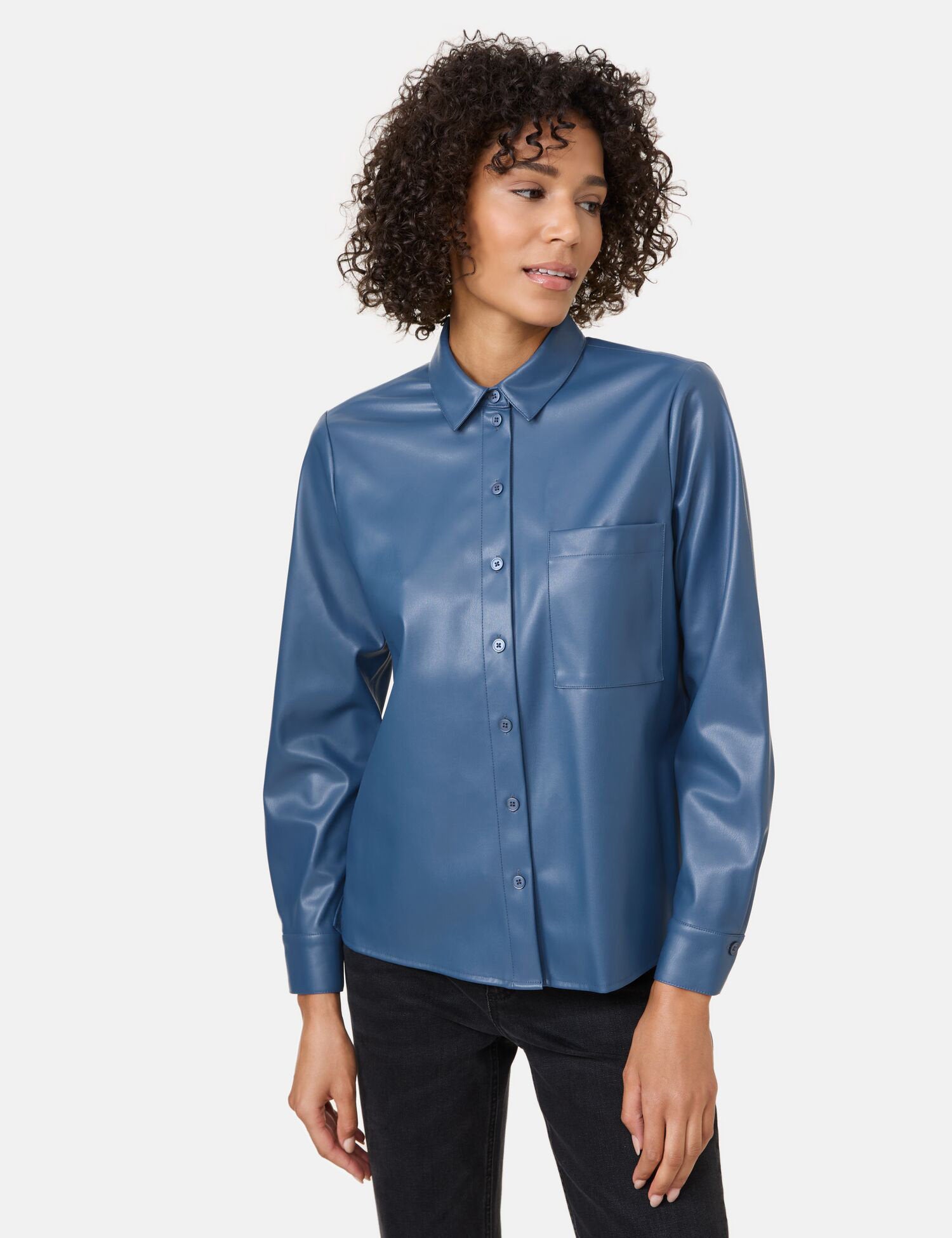 Faux Leather Button Up Overshirt_460053-31227_80939_01