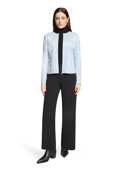 Betty Barclay Blue Fog Women Blazer Jacket SKU: 4613-1178_8470 Image 02