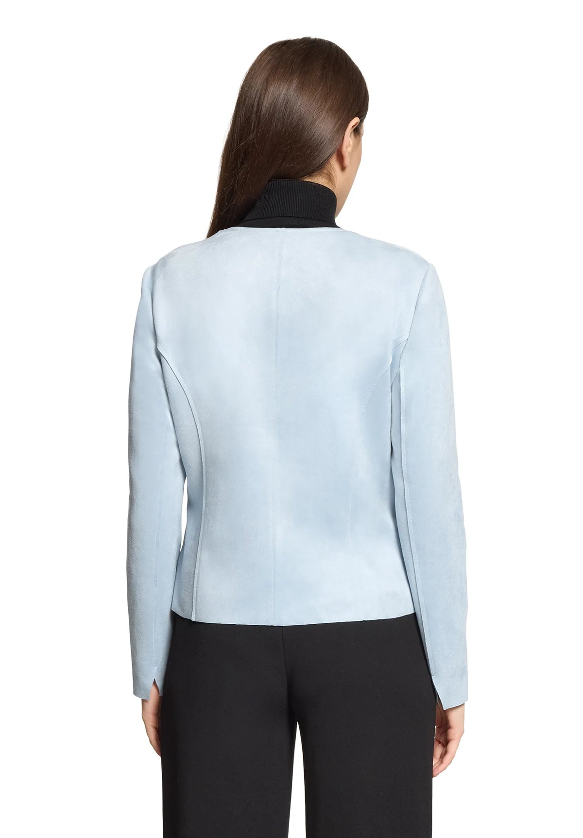 Betty Barclay Blue Fog Women Blazer Jacket SKU: 4613-1178_8470 Image 03