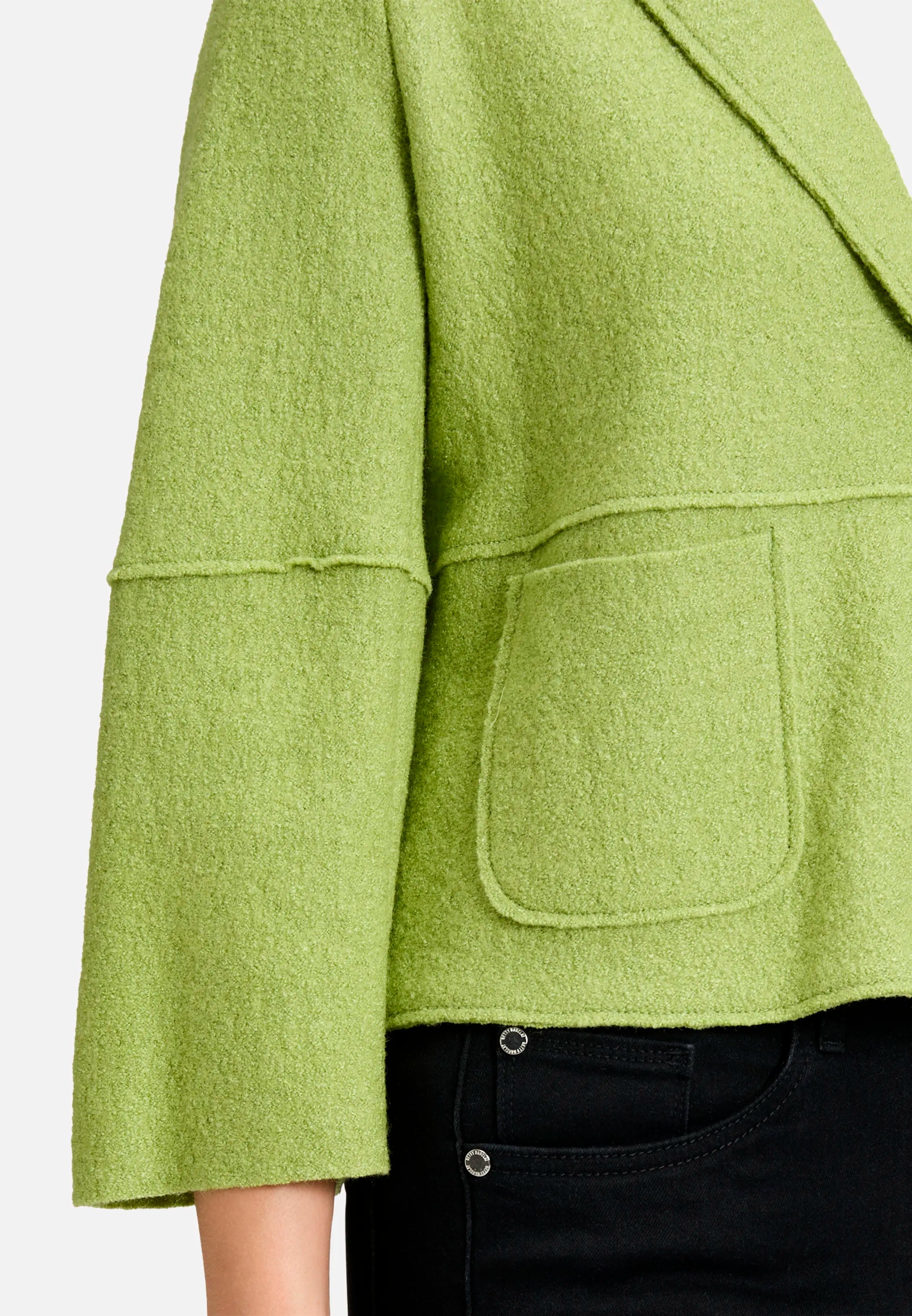 Betty Barclay_Fresh Moss_Blazer Jacket with Lapel Collar_4615-1802_5436_06