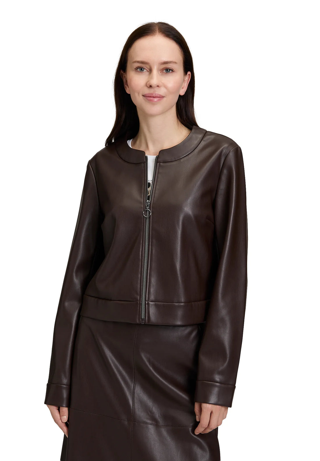 Betty Barclay_Light Maroon_Blazer Jacket Short 1/1 Sleeve_4617-2738_7410_01