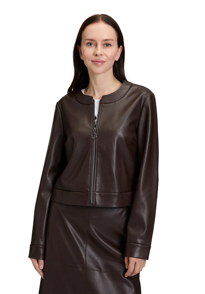 Betty Barclay_Light Maroon_Blazer Jacket Short 1/1 Sleeve_4617-2738_7410_01