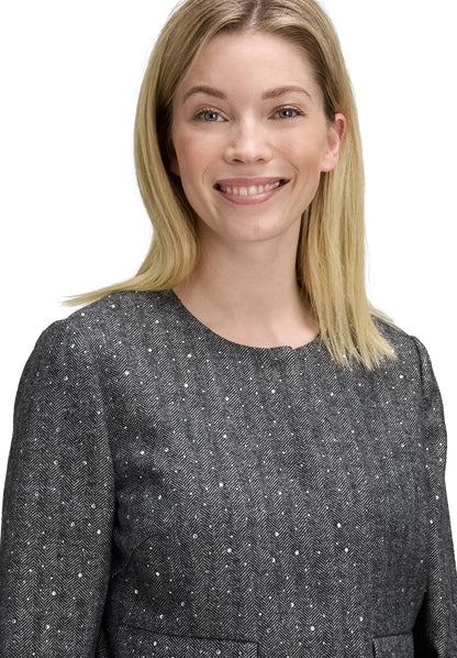 Betty Barclay_Black/Cream_Blazer Jacket_4620-1632_9812_06