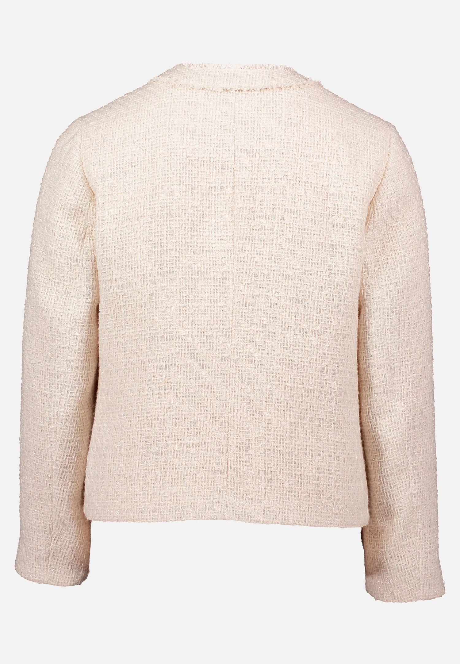 Betty Barclay_Beige_Blazer Jacket with Fringe_4625-1652_9104_06