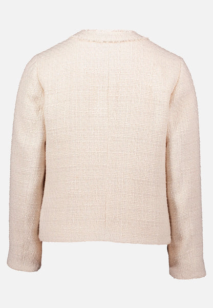 Betty Barclay_Beige_Blazer Jacket with Fringe_4625-1652_9104_06