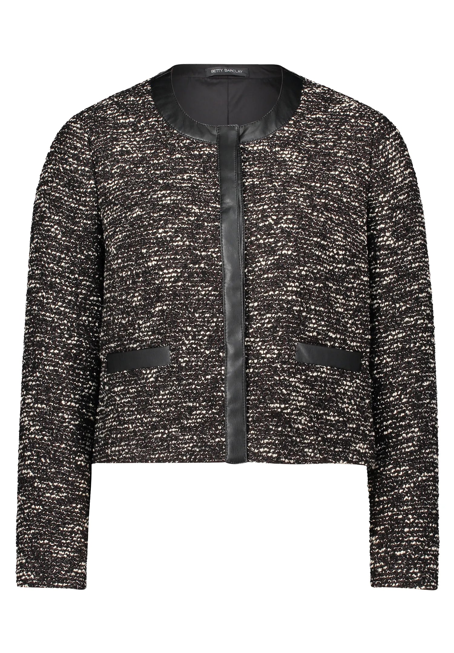 Betty Barclay_Brown/Cream_Blazer Jacket Short 1/1 Sleeve_4627-1618_7811_04