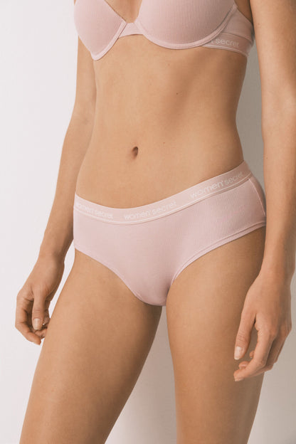 Women Secret_Pink Cotton Brazilian Wide Panty_4632034_70_04
